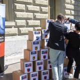 L'initiative SSR a été déposée en août 2023 (archives). KEYSTONE/PETER SCHNEIDER